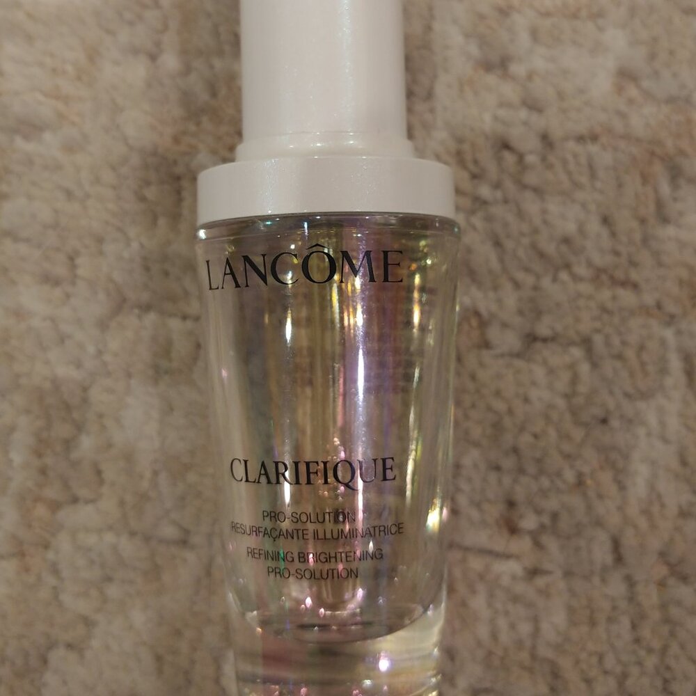 USED Lancome Clarifique Pro-Solution refining brightening serum 1.0 fl oz